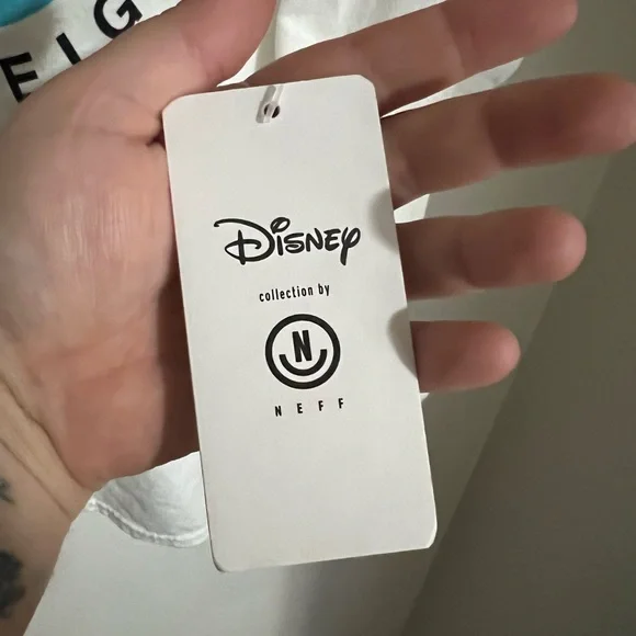 DISNEY X NEFF Classic Mickey Mouse Long Sleeve T Shirt Men's Size M *NWT* - Picture 4 of 5